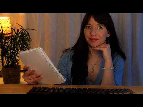 ASMR • Ta psychologue te fait passer le test OCEAN 🧠 Roleplay doux & chuchotements