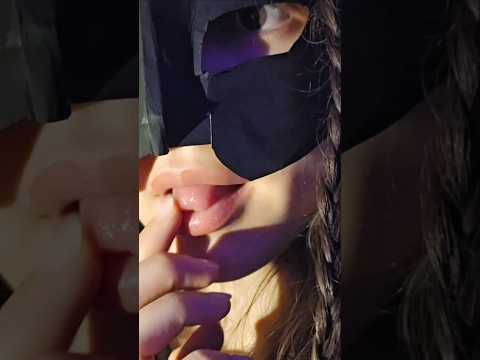 SPIT PAINTING your face  • my favorite #asmr 13 (section) #relaxing #sound #shorts