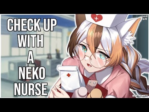 3DIO ASMR | Neko Nurse Performs your Yearly Checkup! 🏥🐈 | Wholesome Sleep Aid RP