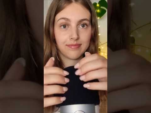 ASMR Foam Mic Cover Rubbing and Scratching ✨️🫶🏻 #asmr #teteasmr #tingles #micscratching