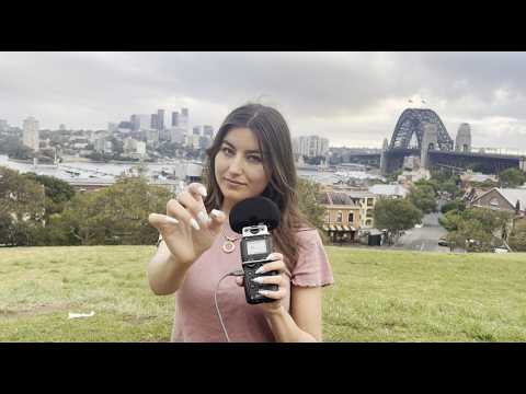 ASMR Wake up with Sydney Sunrise (hand movements, rambles, triggers)