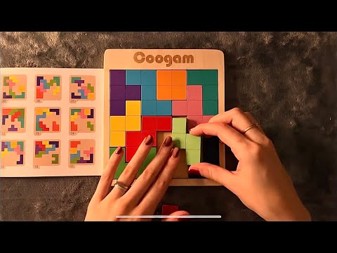 ASMR - Wooden Puzzle (1) - Clicky Whispers