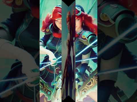 Нейросеть рисует Виндрейнджер Дота 2 / Windranger Dota 2