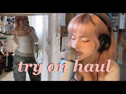 ASMR TRY ON HAUL, acquisti mercatino🎀✨