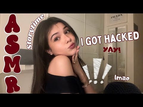 ASMR❗ How I Got Hacked Storytime + Hand Sounds + Mouth Sounds + Hand Movements + Rambling ofc :p