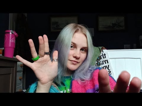 ASMR- Hand Sounds With Rings and Lotion 