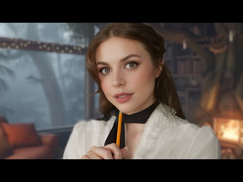 ASMR Jane Is Obsessed w/ You, Tarzan 🐒 Roleplay (Measuring, Personal Attention, Drawing/Writing)