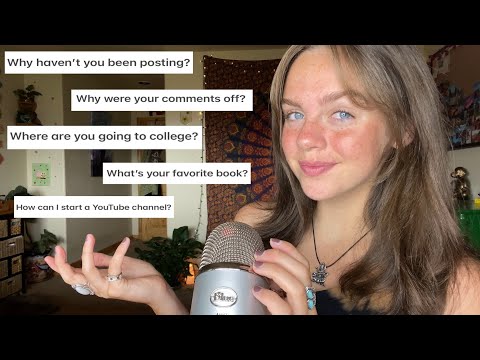 ASMR Answering Your Questions