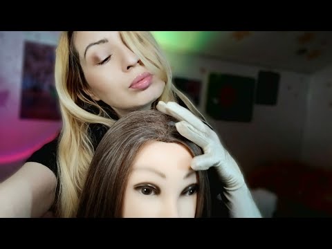 ASMR Realistic Hair Brushing, Hair Play, Hair Sounds & Scalp Scratching 💆‍♀️ 