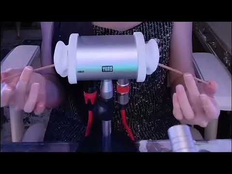 Intense Deep Ear Cleaning ASMR: Goose Feather, Mermaid Pen & Gurgling Bottle Triggers (No Talking)