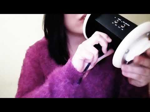 ASMR 3Dio Ear kisses & COZY mouthsounds