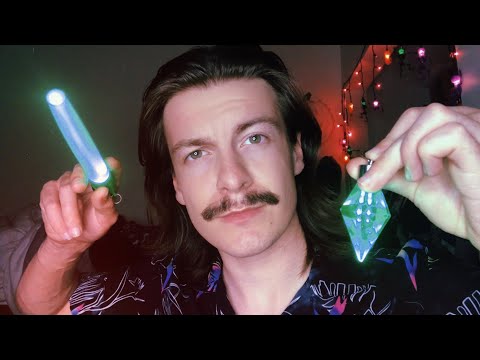 [ASMR] Sharp or Dull with Green Lights | Visual ASMR Triggers | Light Triggers