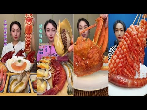 🦐🍤🦀🔥Biggest Seafood Boil Mukbang ASMR | 역대급해산물찜먹방ASMR | The Biggest Seafood Mukbang ASMR in History
