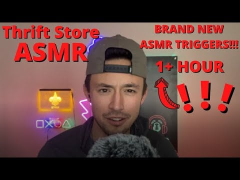 Thrift Shop ASMR | 🔥 1+ Hour with BRAND NEW ASMR TRIGGERS 🔥 | Fast, Random, and Aggressive ASMR