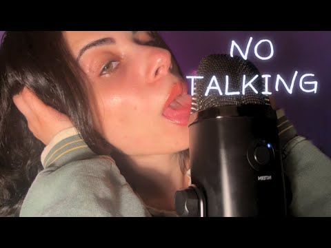 ASMR NO TALKING | Mouth Sounds & Tongue Fluttering