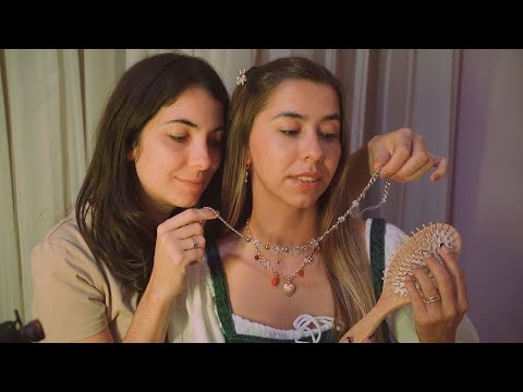 ASMR perfeccionista: Final Touches ✨ Escova no Cabelo e Sons de Roupas e Acessórios