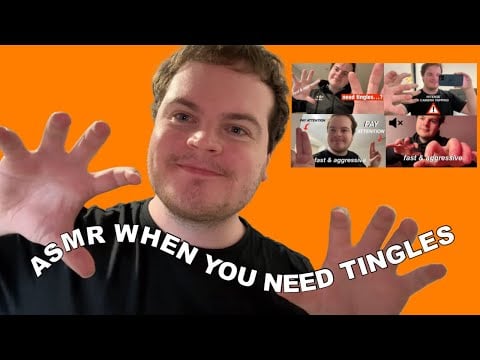 FAST & AGGRESSIVE ASMR WHEN YOU NEED TINGLES