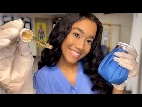 ASMR School Nurse Heals Your Sunburn ☀️🥵 ASMR School Nurse Role-play