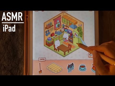 The Most Relaxing App Ever | ♥️ iPad ASMR with Clicky Whispers
