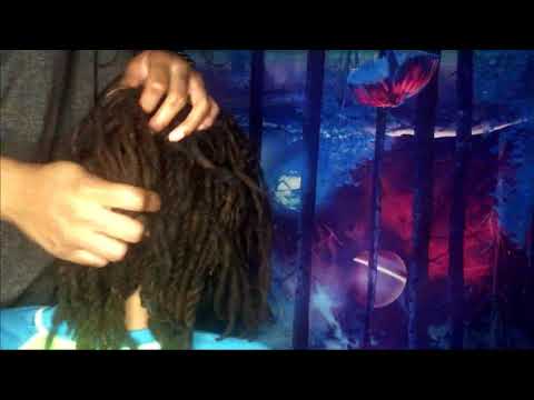 Dread play ASMR | Hair play ASMR