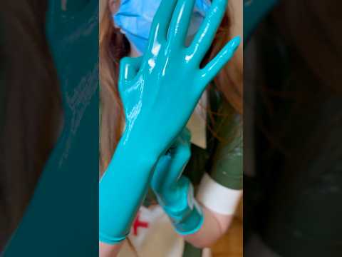Will you resist these gloves? #latexsound #nurse #latexgloves