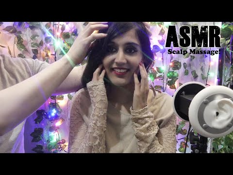 ASMR Scalp Massage Real Person 💖💆 ♡ ♡ 💖 (3dio BINAURAL)