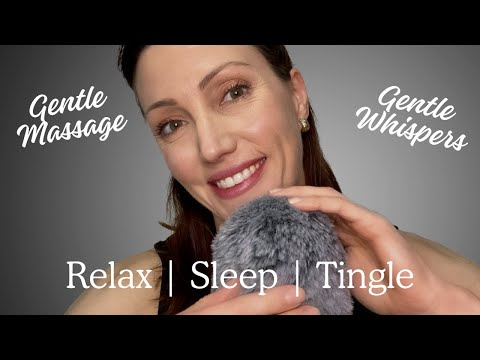 ASMR for sleep, anxiety and relaxation 😌😴 Whispers | Shushing | Gentle Mic Stroking & Massage 🤲