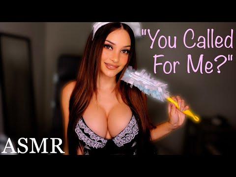 Maid Takes A Break From Dusting To Give You A Massage ✨ | ASMR