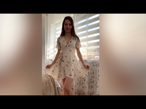 ASMR Try on haul (dress, top, jacket blouse) YesStyle german/deutsch