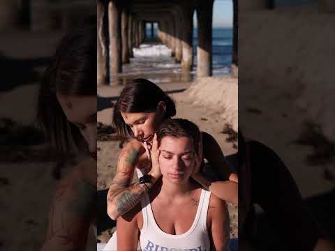 ASMR Massage for Deep Sleep | Soul Touch Therapy with Ocean Waves