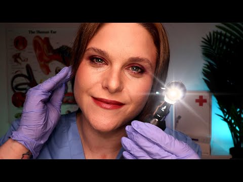 Realistic ASMR Ear Cleaning: Ear Exam, Massage & DEEP Cleaning