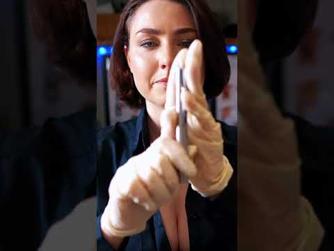 Just follow the light... 🔦✨ (ASMR Eye Exam)