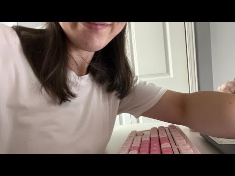 ASMR KEYBOARD TAPPING