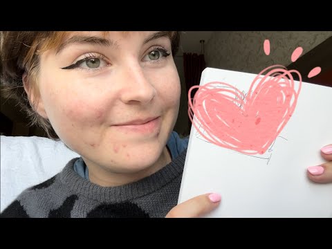 asmr sketching you, some tapping & soft spoken
