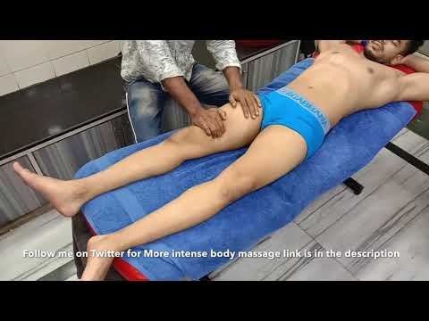 COMPLETE SOFT HAND RELAXING BODY MASSAGE THERAPY BY INDIAN BARBER SAMSHED TO FIROZ | ASMRCITY