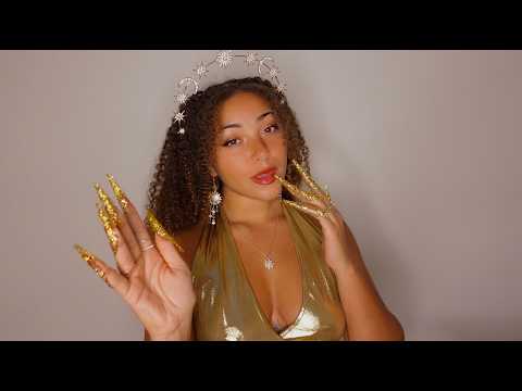 ASMR Goddess Guides You To Sleep 💛 (massage, affirmation, breathy whispers…)