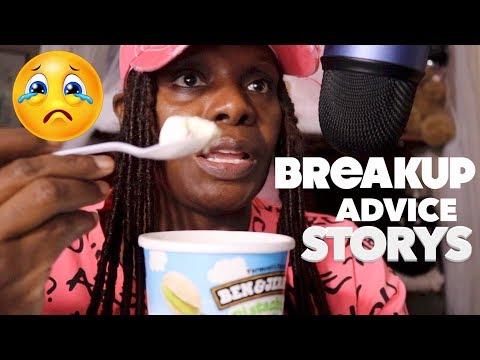 ASMR Trying Ben&Jerrys PISTACHIO Pistachio Break Up Advice