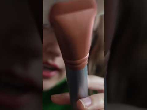 Face Brushing Personal Attention #asmr #visualtingle #mouthwhisper #tingles #relaxing #relax