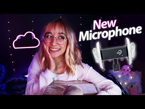 ASMR | Unboxing a New Microphone (3Dio FS) ❤️