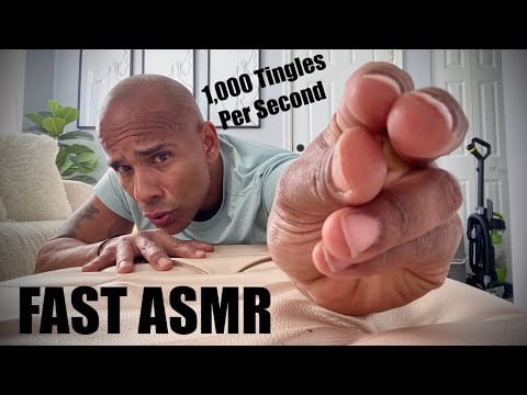 🔴 ASMR FAST & AGGRESSIVE LEATHER TABLE TAPPING & SCRATCHING