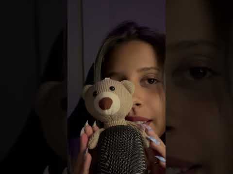 Meu amiguinho vai te ajudar ASMR #asmr #visualtingle #sonsdeboca #asmrvideo