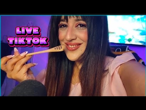 ASMR en directo lleno de calma - live tiktok #3