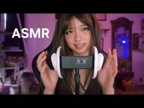 asmr trying different triggers on the 3DIO (headphones recommended🌸)