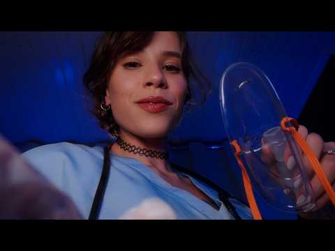 ASMR ENFERMEIRA DA NOITE: Exame Físico Relaxante e Cuidados até Você DORMIR 💤