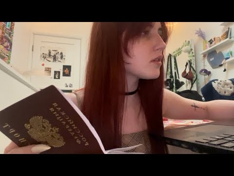 АСМР оформляем дебетовую карту 💳🌟