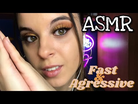 ✨ASMR Rápido y agresivo para dormir | ASMR EN ESPAÑOL ✨