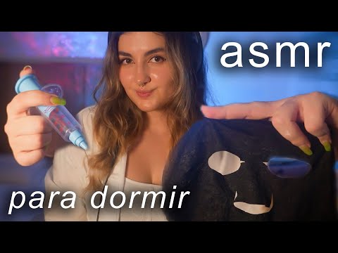 asmr SPA Tratamiento FACIAL TOCANDO TU CARA Ale ASMR español para DORMIR