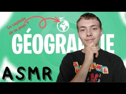 ASMR FR:⭐Géoquizz objectif + de 10 points⭐