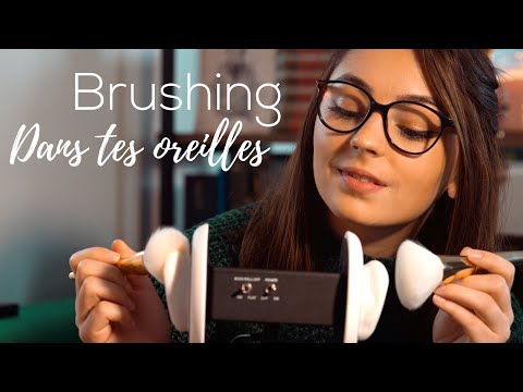 ♡ ASMR  - Brushing doux dans tes oreilles ♡