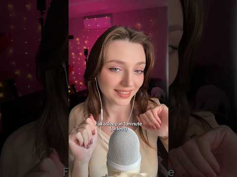 Fall asleep in 1 minute! #asmr #asmrsounds #asmrrelax #asmrtingles #asmrsleep #relax #tingles